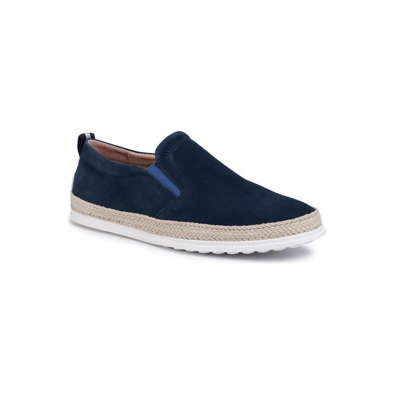 Buty letnie męskie Gino Rossi z tkaniny