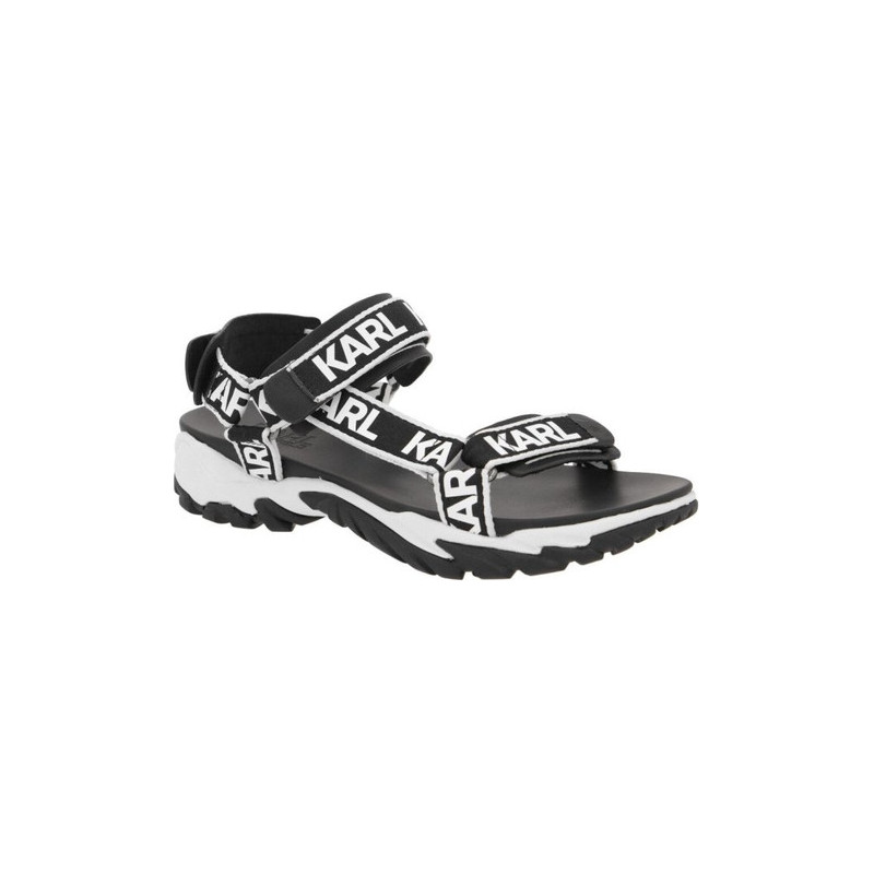 Buty letnie męskie Karl Lagerfeld ze skóry