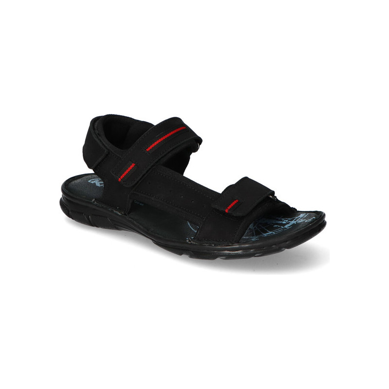 Buty letnie męskie Krisbut ze skóry w stylu casual