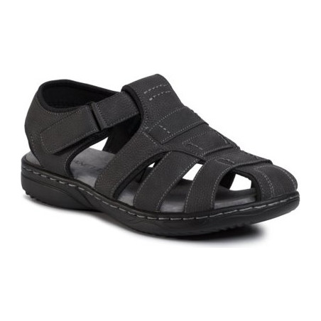 Buty letnie męskie Lanetti na rzepy