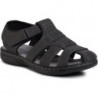 Buty letnie męskie Lanetti na rzepy