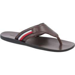 Buty letnie męskie Tommy Hilfiger ze skóry