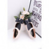 Balerinki Yourshoes na rzepy