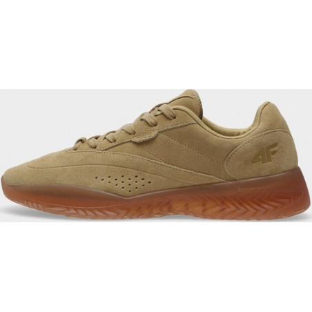 Buty sportowe 4F w sportowym stylu sznurowane z nubuku