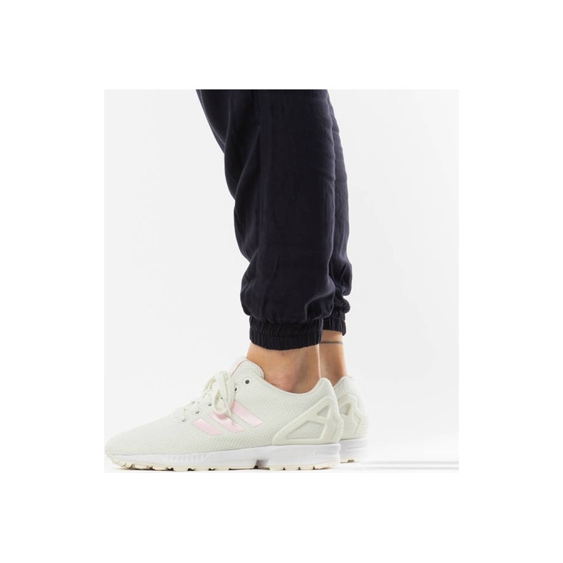 Buty sportowe Adidas Originals w sportowym stylu z płaską podeszwą zx flux