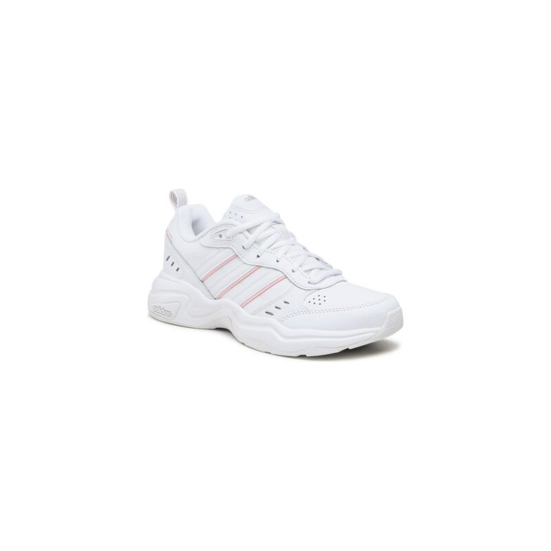 Buty sportowe Adidas sznurowane w sportowym stylu ze skóry