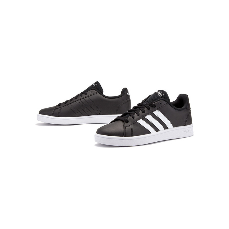 Buty sportowe Adidas ze skóry sznurowane