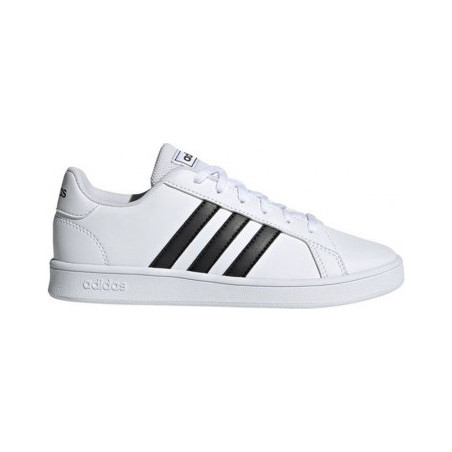 Buty sportowe Adidas ze skóry z płaską podeszwą
