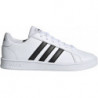 Buty sportowe Adidas ze skóry z płaską podeszwą