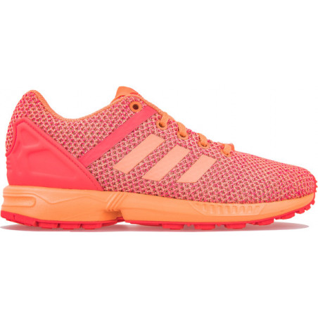 Buty sportowe Adidas ze skóry z płaską podeszwą sznurowane