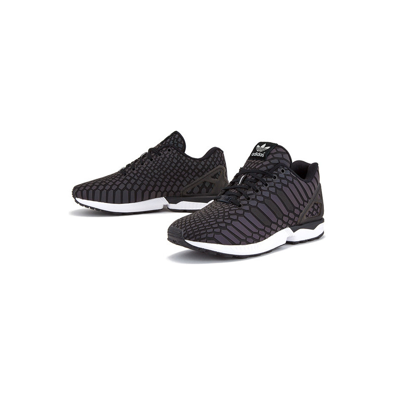 Buty sportowe Adidas ze skóry zx flux