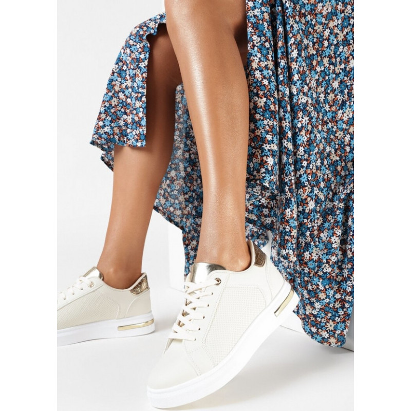 Buty sportowe born2be sznurowane z płaską podeszwą
