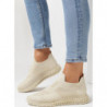 Buty sportowe born2be w sportowym stylu z płaską podeszwą