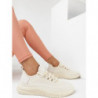Buty sportowe born2be z płaską podeszwą z zamszu