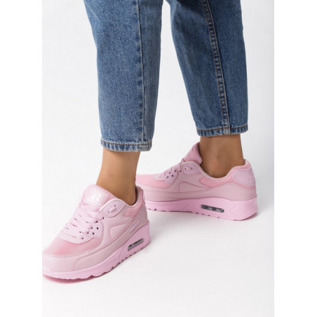 Buty sportowe born2be ze skóry ekologicznej sznurowane