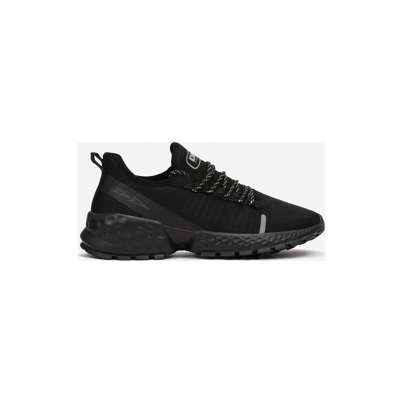 Buty sportowe born2be ze skóry sznurowane