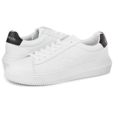 Buty sportowe Calvin Klein w sportowym stylu sznurowane
