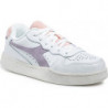 Buty sportowe Diadora w sportowym stylu ze skóry