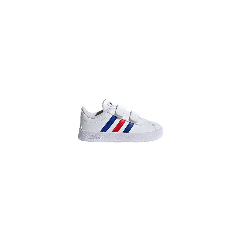 Buty sportowe dziecięce Adidas na rzepy ze skóry