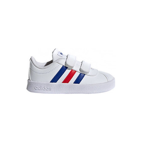Buty sportowe dziecięce Adidas na rzepy ze skóry