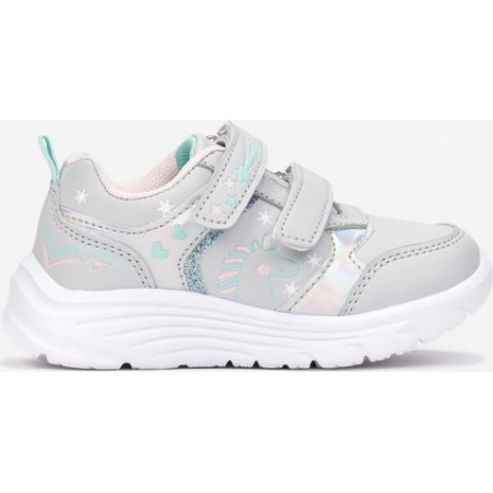 Buty sportowe dziecięce born2be na rzepy dla dziewczynek