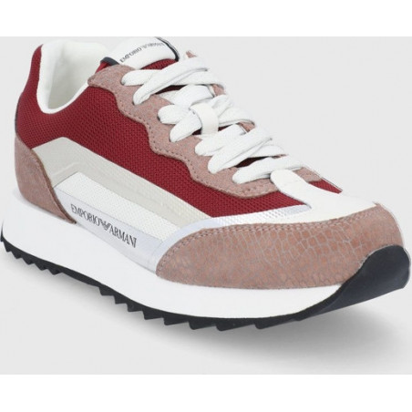 Buty sportowe Emporio Armani w sportowym stylu sznurowane