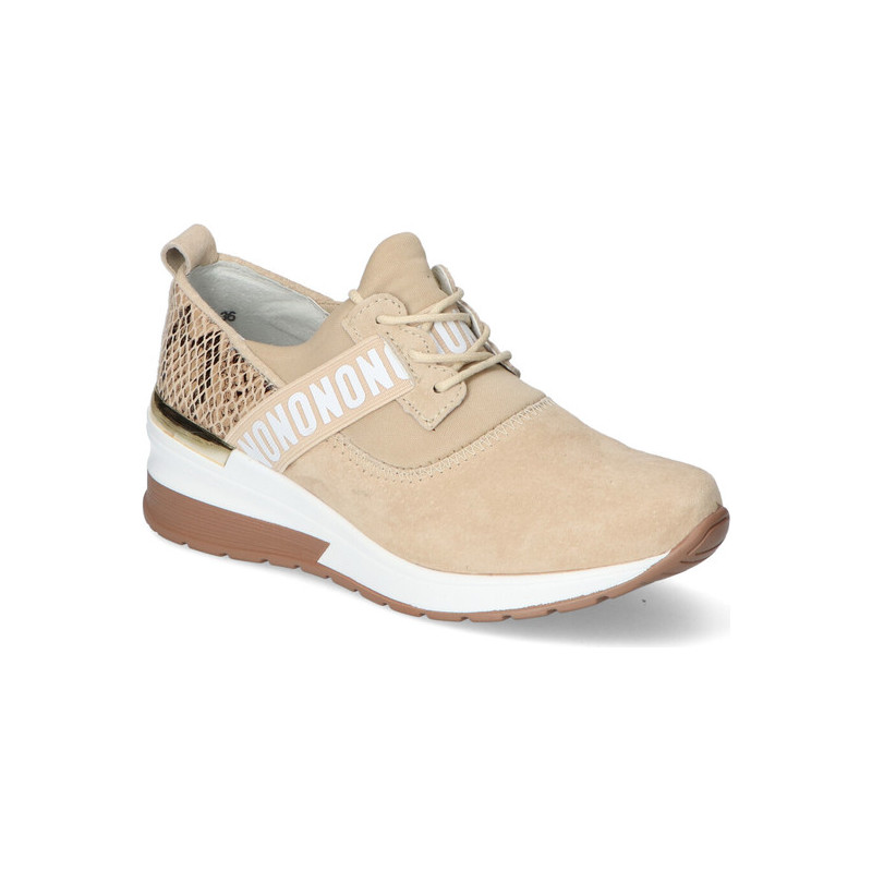 Buty sportowe Filippo sznurowane ze skóry