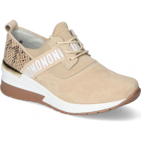 Buty sportowe Filippo sznurowane ze skóry