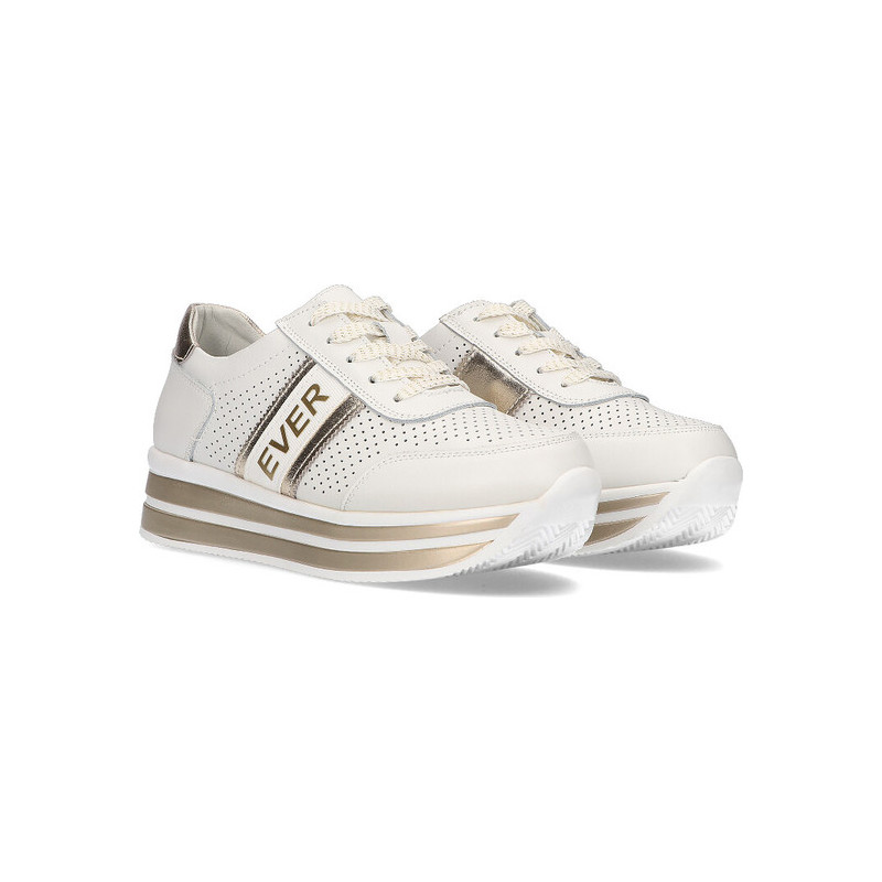 Buty sportowe Filippo w sportowym stylu ze skóry