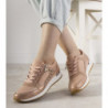 Buty sportowe Gemre.com.pl sznurowane z płaską podeszwą w sportowym stylu