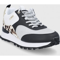 Buty sportowe Guess na platformie sznurowane