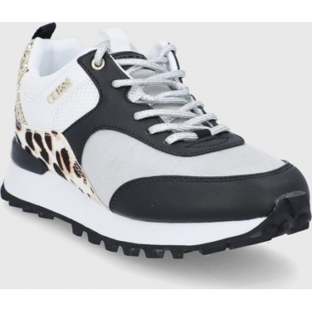Buty sportowe Guess na platformie sznurowane