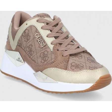 Buty sportowe Guess w sportowym stylu sznurowane