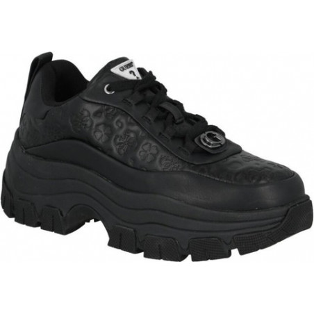 Buty sportowe Guess w sportowym stylu sznurowane na platformie