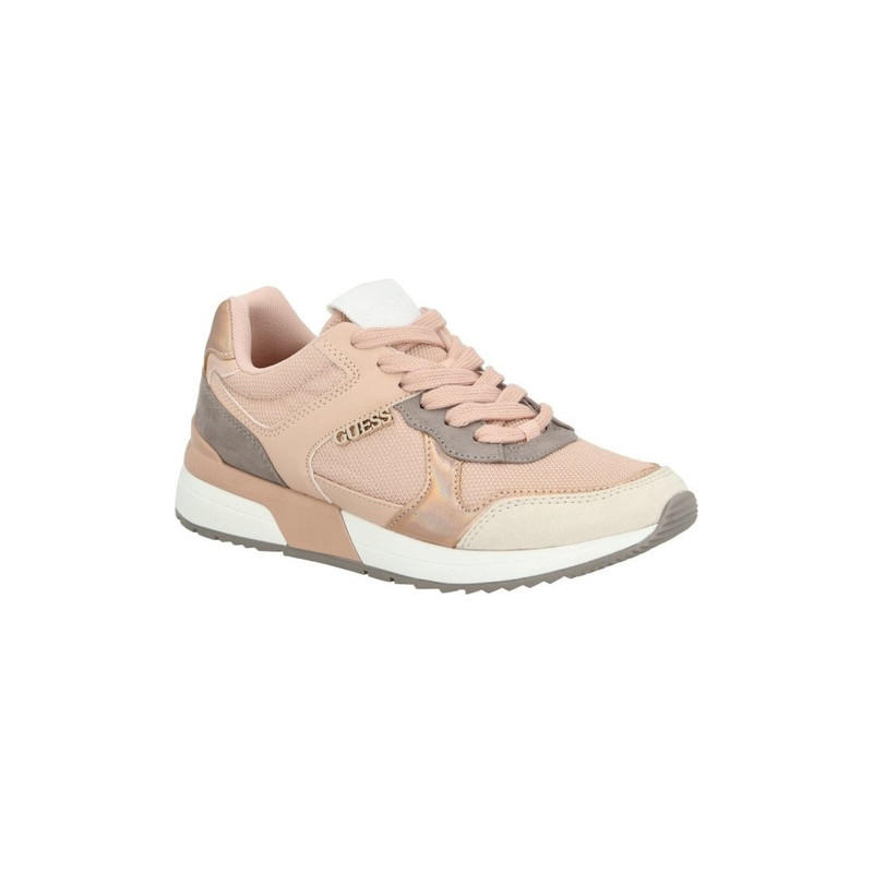 Buty sportowe Guess w sportowym stylu z płaską podeszwą sznurowane
