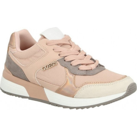 Buty sportowe Guess w sportowym stylu z płaską podeszwą sznurowane