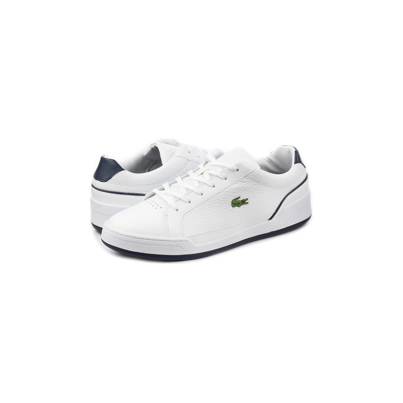 Buty sportowe Lacoste ze skóry sznurowane