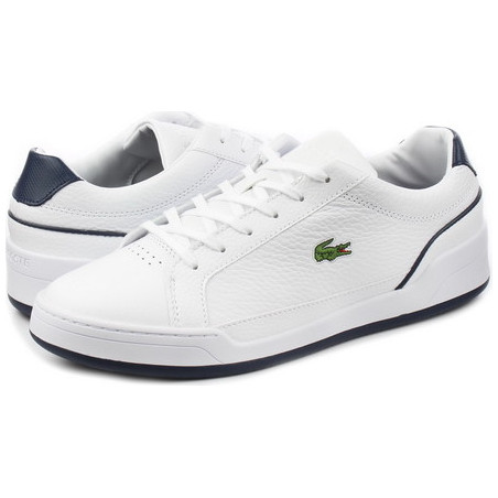Buty sportowe Lacoste ze skóry sznurowane