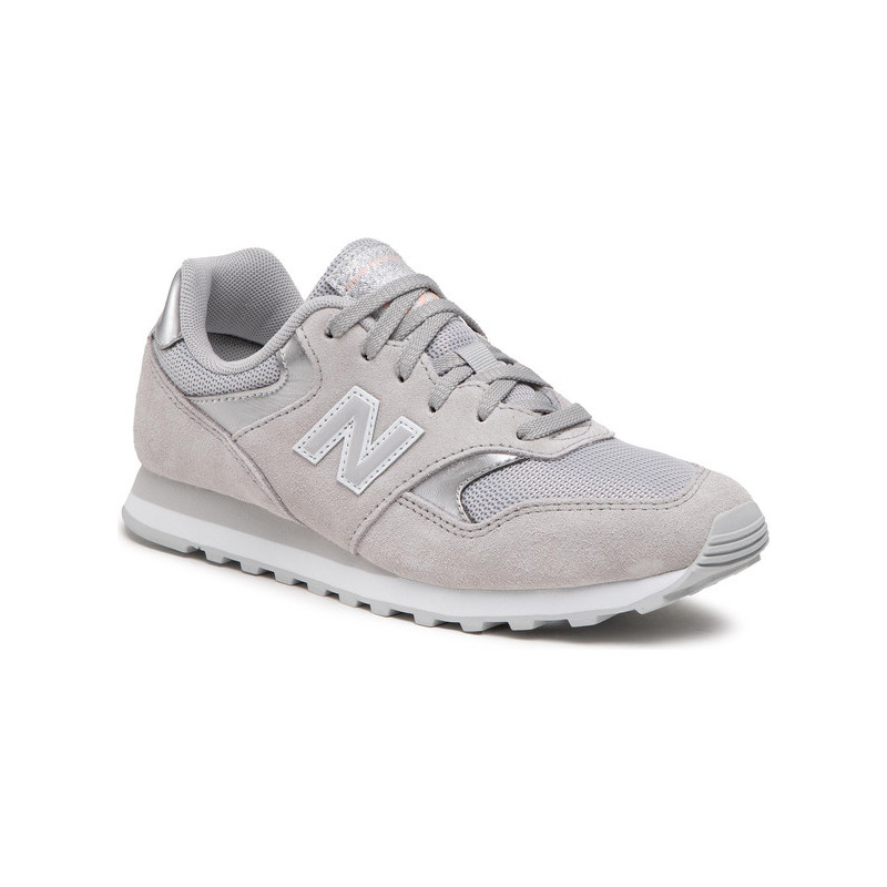 Buty sportowe New Balance sznurowane z zamszu