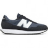 Buty sportowe New Balance w sportowym stylu sznurowane z zamszu