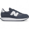 Buty sportowe New Balance z zamszu w sportowym stylu sznurowane