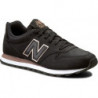 Buty sportowe New Balance ze skóry ekologicznej sznurowane w sportowym stylu