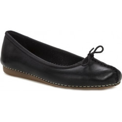 Baleriny Clarks ze skóry w stylu casual