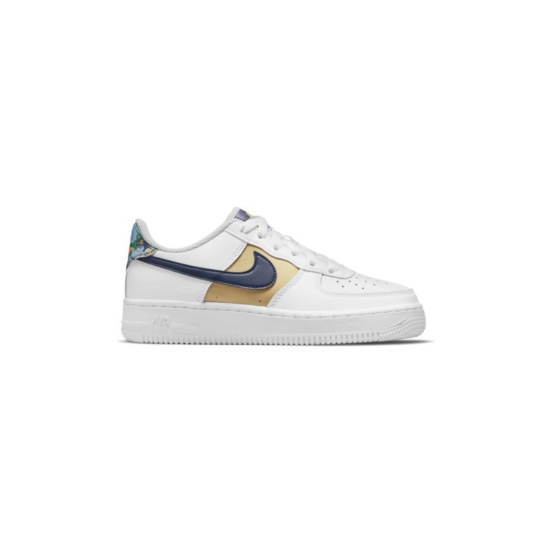 Buty sportowe Nike ze skóry w sportowym stylu z płaską podeszwą