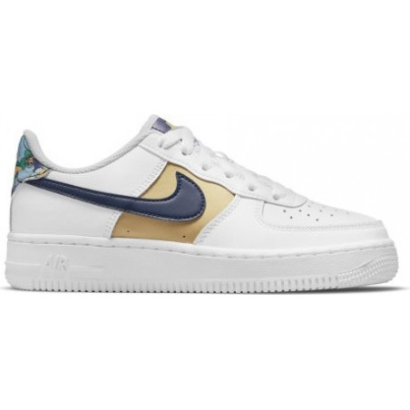 Buty sportowe Nike ze skóry w sportowym stylu z płaską podeszwą