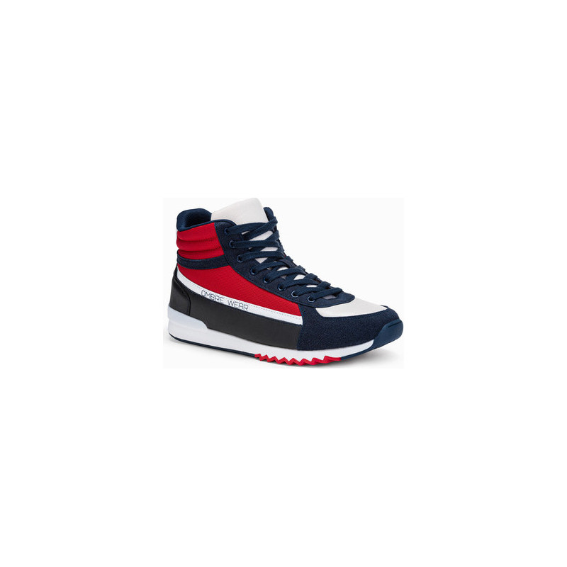 Buty sportowe Ombre sznurowane w sportowym stylu
