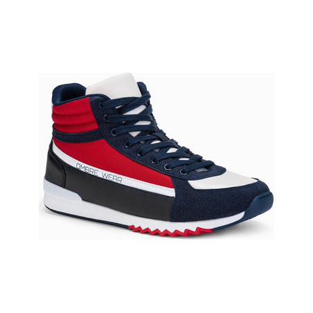 Buty sportowe Ombre sznurowane w sportowym stylu