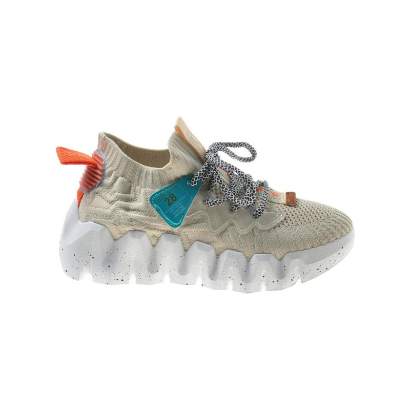 Buty sportowe Pantofelek24 sznurowane z płaską podeszwą