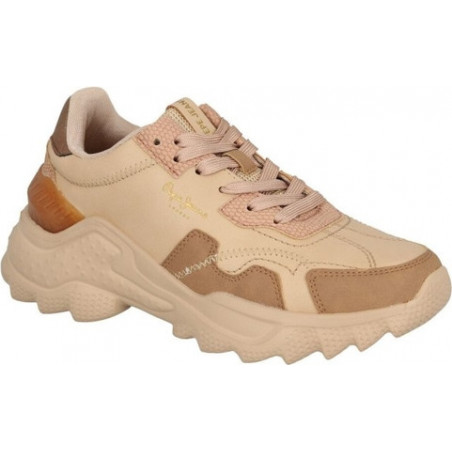 Buty sportowe Pepe Jeans sznurowane w sportowym stylu