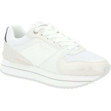 Buty sportowe Pepe Jeans z płaską podeszwą